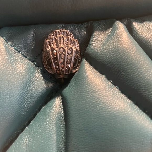 Kurt Geiger blue leather quilted bag - Picture 7 of 16